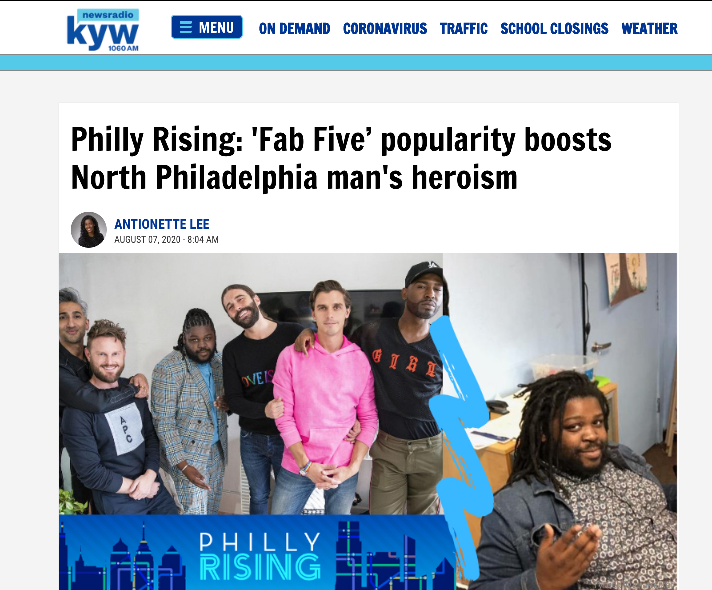 Fab Five and Mighty Writers