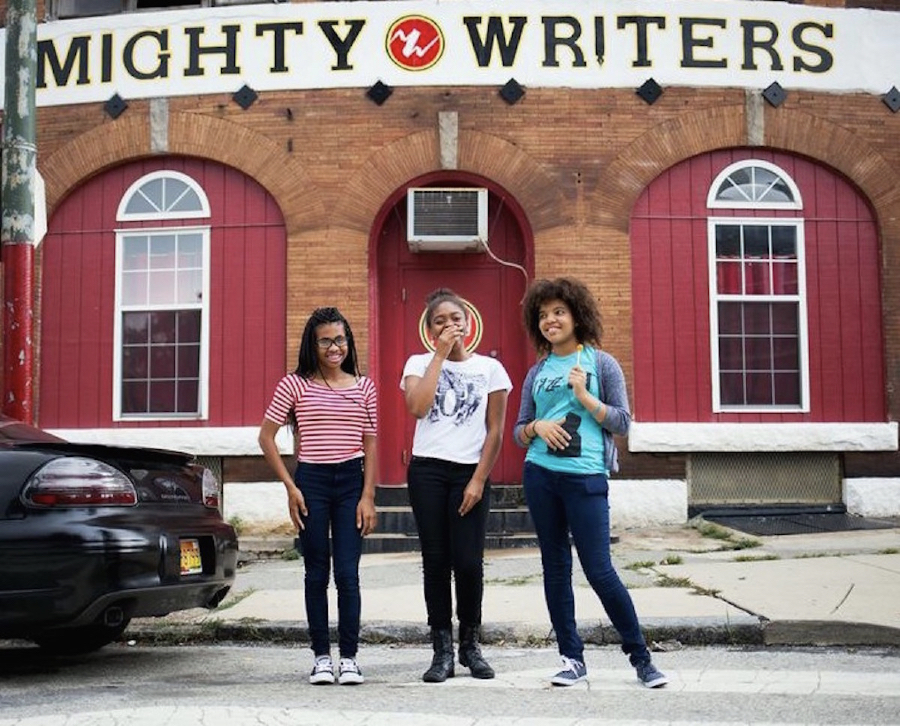 Teens in front of MW West