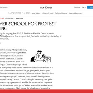 Mighty Writers in The New Yorker