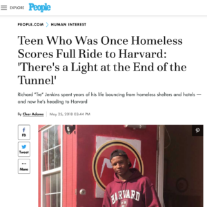 People Magazine looks at Tre Jenkins