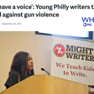 WHYY Gun Violence Article