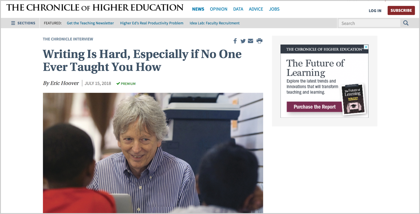 Chronicle of Higher Education